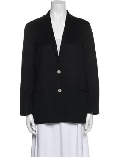 Pre-owned Mansur Gavriel Cashmere Blazer In Blue