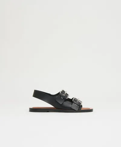 Mansur Gavriel Cintura Sandal In Black