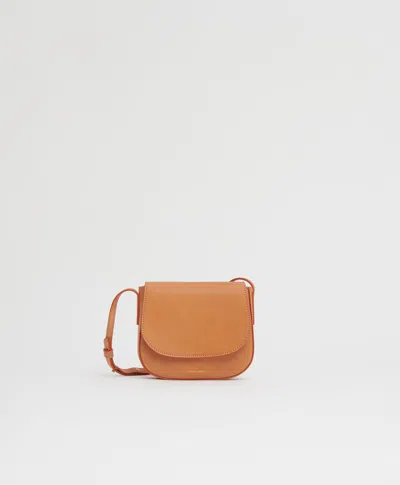 Mansur Gavriel Classic Mini Crossbody In Brown