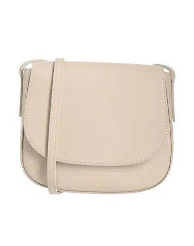 Mansur Gavriel Classic Mini Woman Cross-body Bag Beige Size - Leather In Sand
