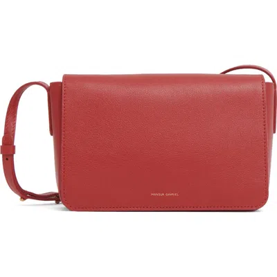 Mansur Gavriel Clio Leather Shoulder Bag