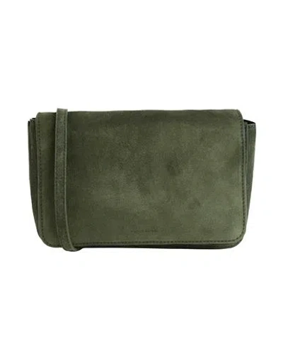 Mansur Gavriel Clio Woman Cross-body Bag Dark Green Size - Leather