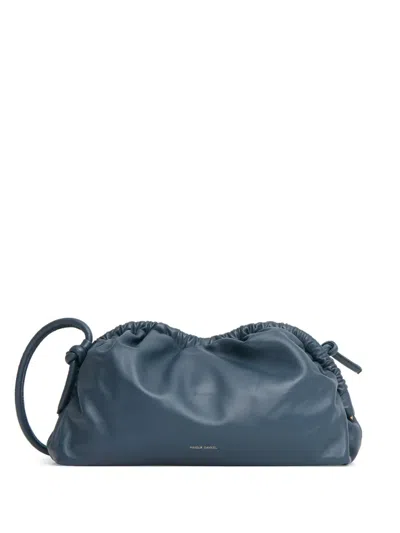 Mansur Gavriel Cloud Clutch Bag In Blue