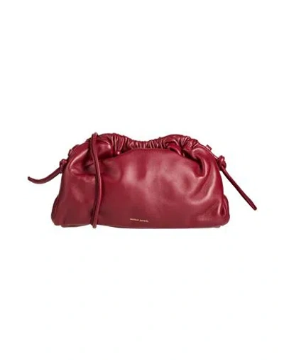 Mansur Gavriel Cloud Mini Cloud Woman Cross-body Bag Burgundy Size - Leather In Red
