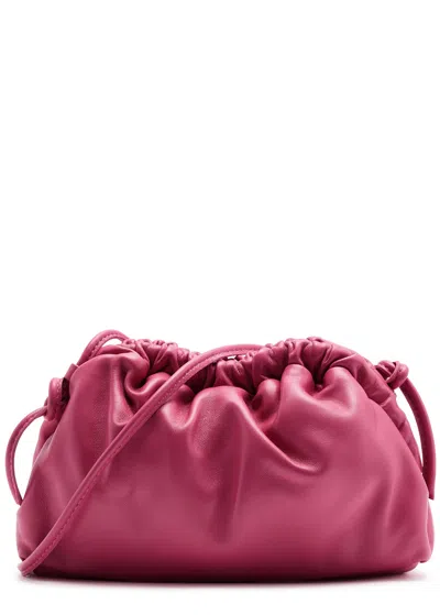 Mansur Gavriel Bloom Drawstring Mini Clutch Bag In Pink