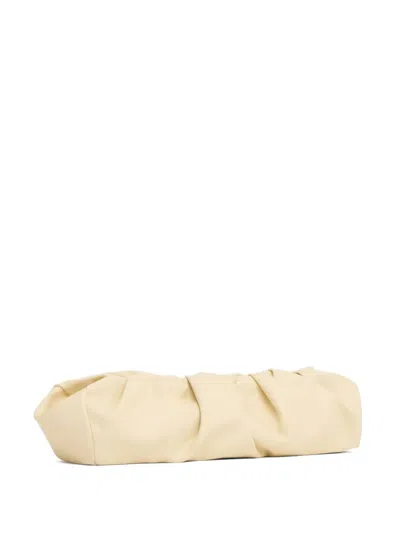 Mansur Gavriel Geraffte Cloud Clutch In Neutral
