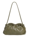 Mansur Gavriel Cloud Woman Shoulder Bag Military Green Size - Leather