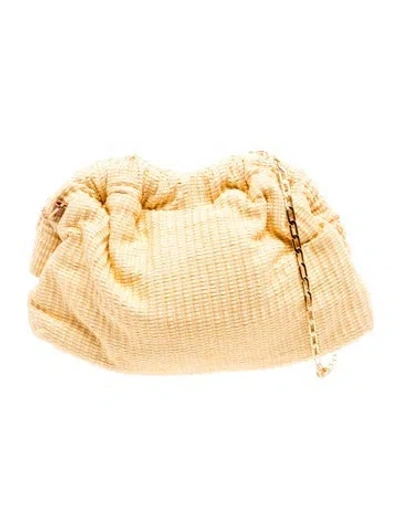 Pre-owned Mansur Gavriel Clutch In Neutrals