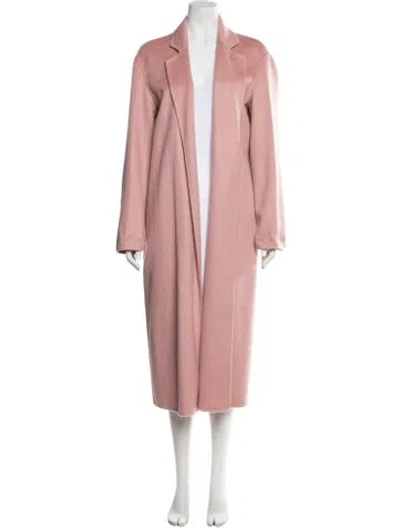 Pre-owned Mansur Gavriel Coat In Pink