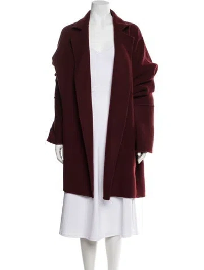 Pre-owned Mansur Gavriel Coat In Red