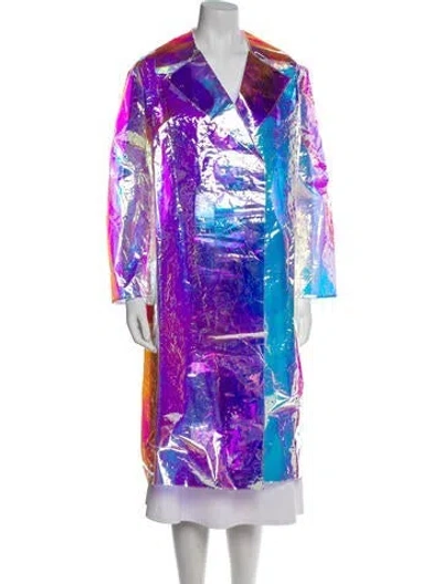 Pre-owned Mansur Gavriel Coat In Transparent