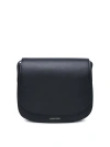 Mansur Gavriel Foldover Top Shoulder Bag In Black