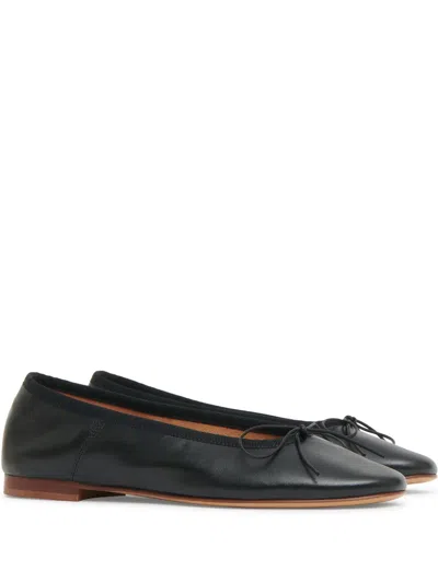 Mansur Gavriel Dance Ballerina Shoes In 黑色