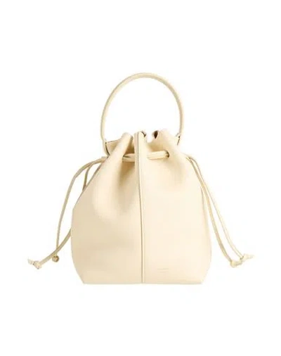 Mansur Gavriel Dea Woman Handbag White Size - Leather