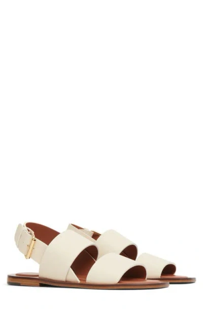 Mansur Gavriel Double Strap Slingback Sandal In Jasmine