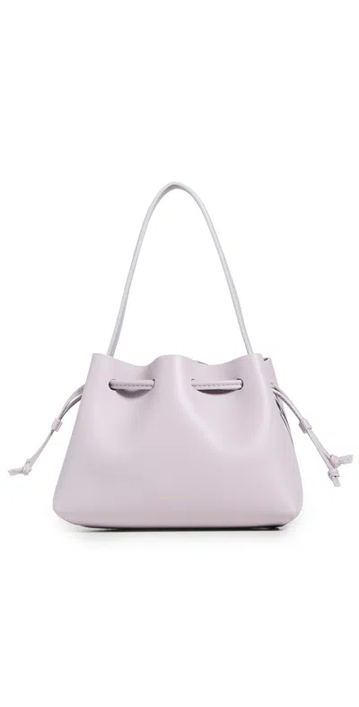 Mansur Gavriel Drawstring Pouchette Lila In Purple