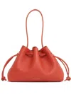 Mansur Gavriel Drawstring Pouchette Tote Bag In Orange