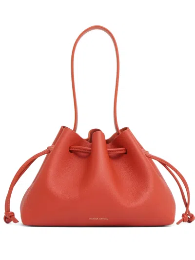 MANSUR GAVRIEL DRAWSTRING POUCHETTE TOTE BAG