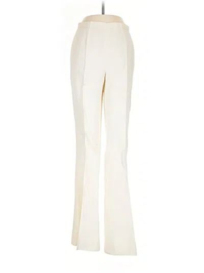 Pre-owned Mansur Gavriel Dress Pants In White