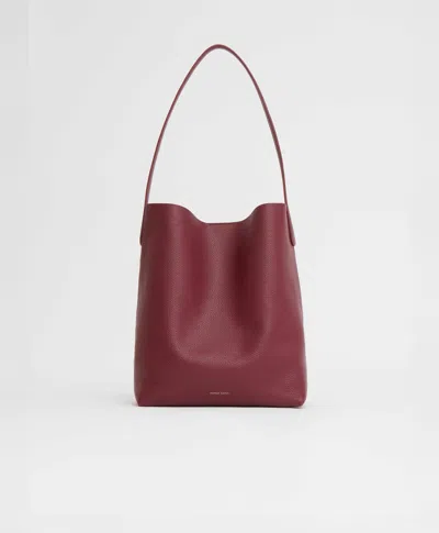 Mansur Gavriel Everyday Cabas In Burgundy