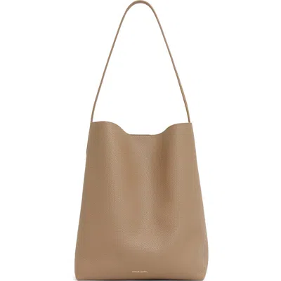 Mansur Gavriel Everyday Cabas Leather Hobo Bag In Green