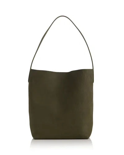 Mansur Gavriel Everyday Cabas Leather Shoulder Bag In Green