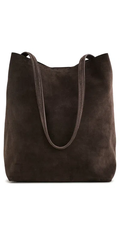 Mansur Gavriel Everyday Cabas Shoulder Bag Ebony In Black