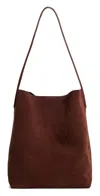 Mansur Gavriel Everyday Cabas Tote Chocolate In Chocolate