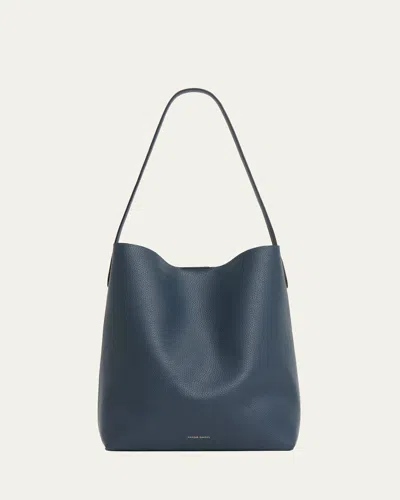 Mansur Gavriel Everyday Leather Shoulder Bag In Positano