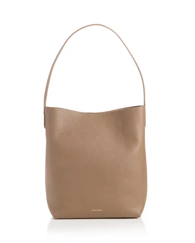 Mansur Gavriel Everyday Small Leather Cabas In Brown