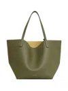 Mansur Gavriel Everyday Soft Leather Tote Bag In Green