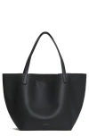 Mansur Gavriel Everyday Soft Leather Tote In Black