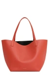 Mansur Gavriel Everyday Soft Leather Tote In Orange
