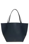 Mansur Gavriel Everyday Soft Leather Tote In Positano/bianca
