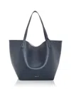 Mansur Gavriel Everyday Soft Leather Tote In Positano/bianca