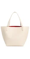Mansur Gavriel Everyday Soft Tote Jasmine/flamma In Jasmine/flamma