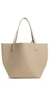Mansur Gavriel Everyday Soft Tote Warm Grey/orchidea In Warm Grey/orchidea