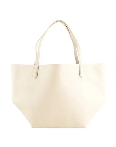 Mansur Gavriel Everyday Woman Handbag Cream Size - Leather In White