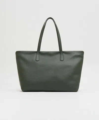 Mansur Gavriel Everyday Zip Tote In Seaweed