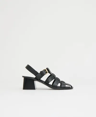 Mansur Gavriel Fisherman Heel In Black
