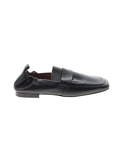 Pre-owned Mansur Gavriel Flats In Black