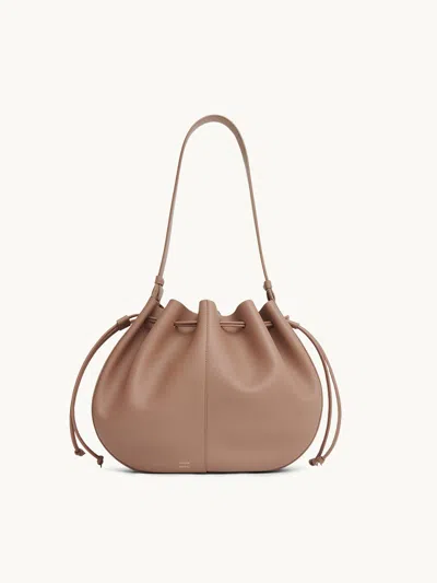 Mansur Gavriel Flores Bag Biscotto In Purple