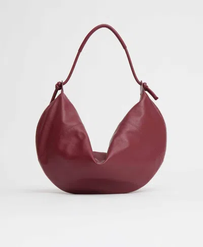 Mansur Gavriel Fortuna Bag In Burgundy
