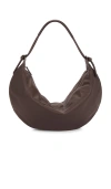 Mansur Gavriel Fortuna Leather Shoulder Bag In Brown