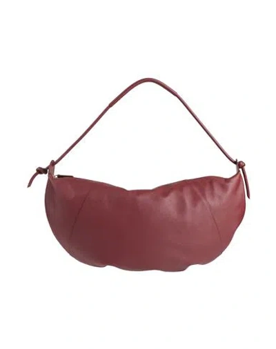 Mansur Gavriel Fortuna Woman Handbag Burgundy Size - Leather In Red