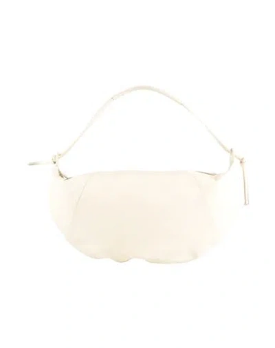 Mansur Gavriel Fortuna Woman Handbag Cream Size - Leather In White