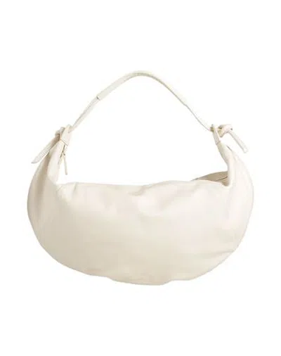 Mansur Gavriel Fortuna Woman Handbag Cream Size - Leather In White
