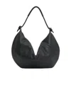 Mansur Gavriel Fortuna Zipped Shoulder Bag In Black