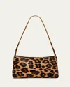 Mansur Gavriel Gaia Animal-print Calf Hair Shoulder Bag In Animal Print