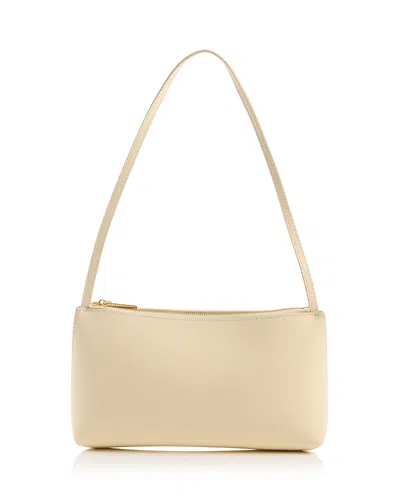 Mansur Gavriel Gaia Leather Shoulder Bag In Pink